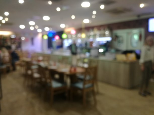 小吃店桌椅