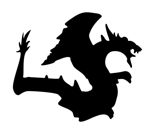 龙logo插画