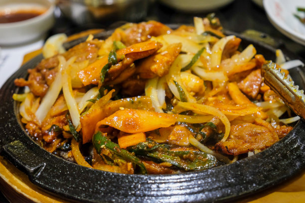 韩式烤牛肉拼盘