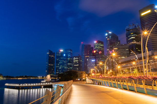 新加坡,马路街景