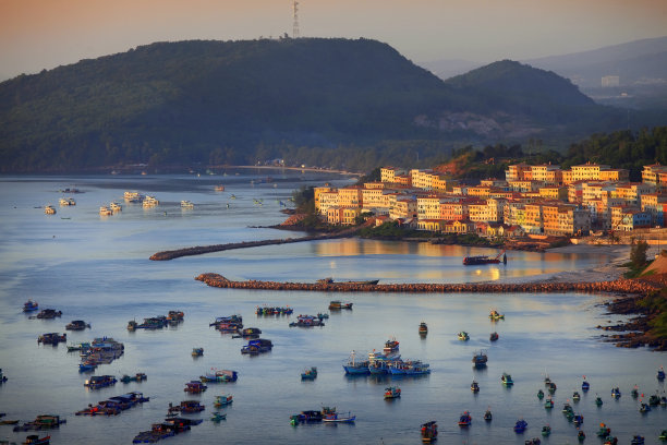 海岛海滩礁石风景摄影