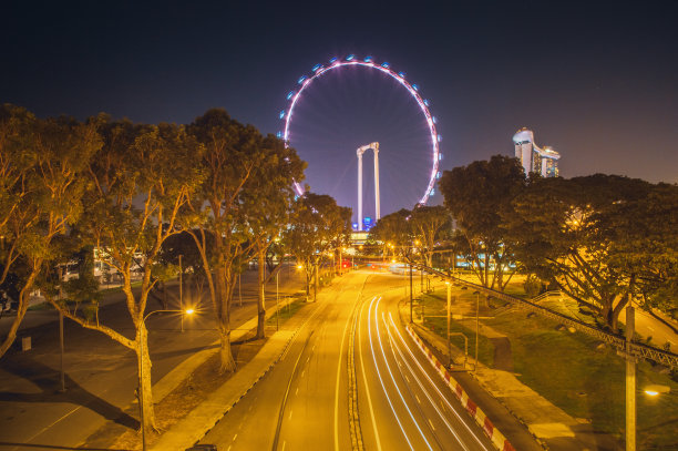 新加坡城市街景