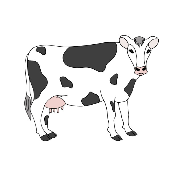 母牛标志