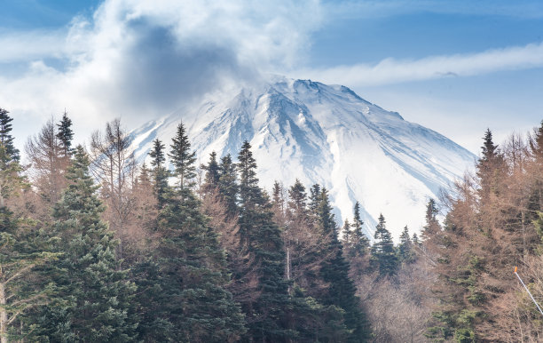 日本的富士山