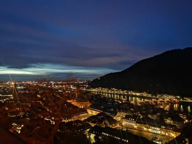 欧洲旅行风景摄影夜景