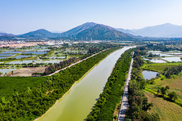 俯视田园