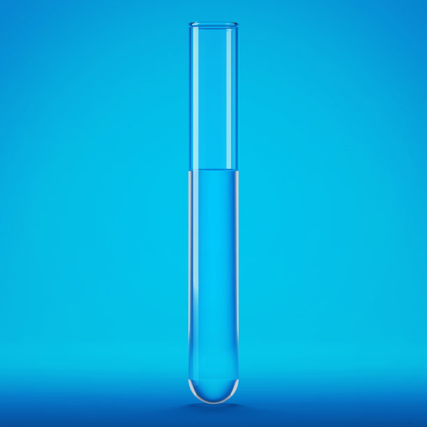 透明 立体元素 蓝色 高科技