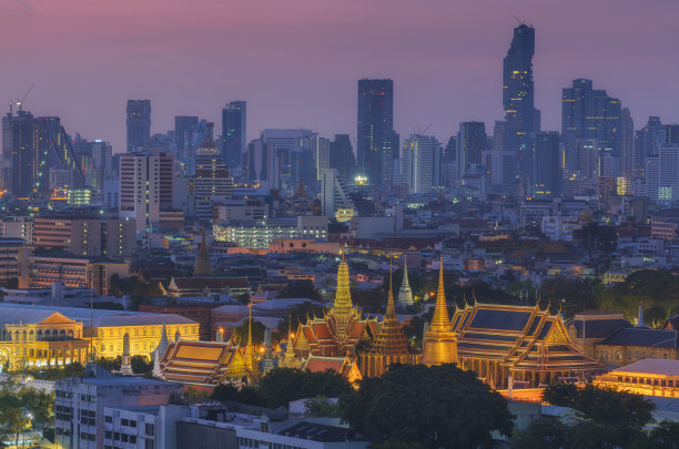 亚洲城市曼谷文化
