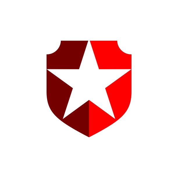 盾牌logo星logo