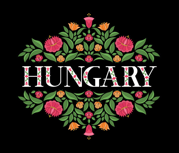 匈牙利旅游旅行海报