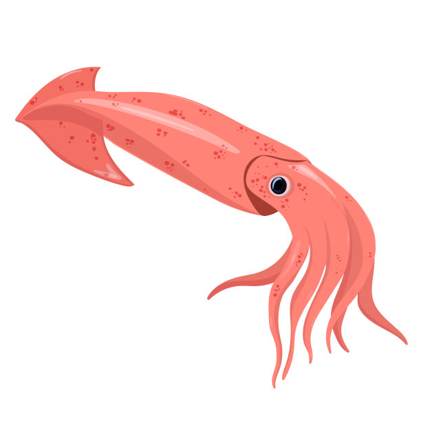 海洋生物logo设计