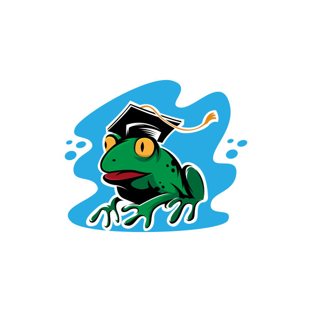青蛙卡通logo