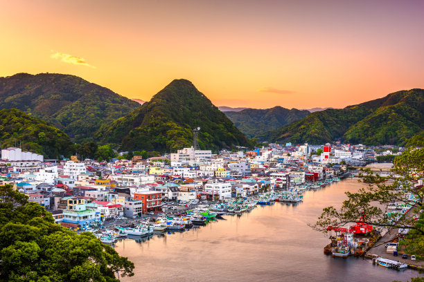 地产 城市 夜景 俯瞰