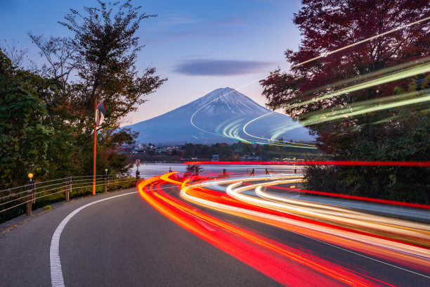 著名的富士山