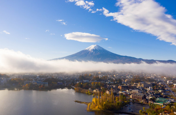 富士山城市风光