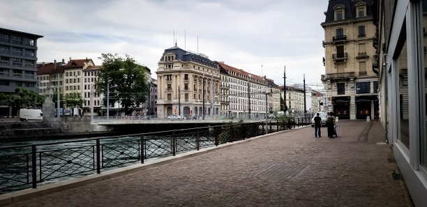 国外风景摄影,瑞士街景