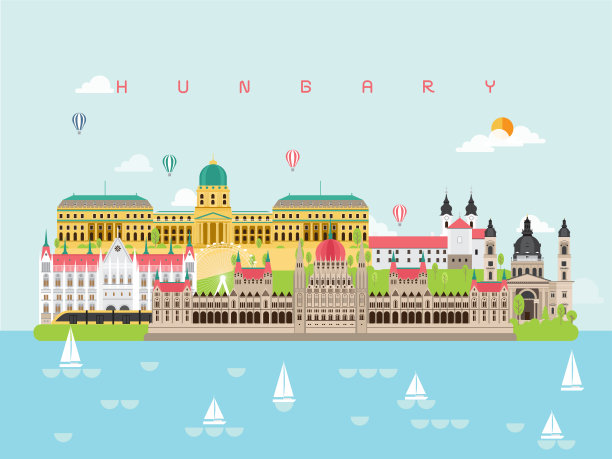 匈牙利天际线海报