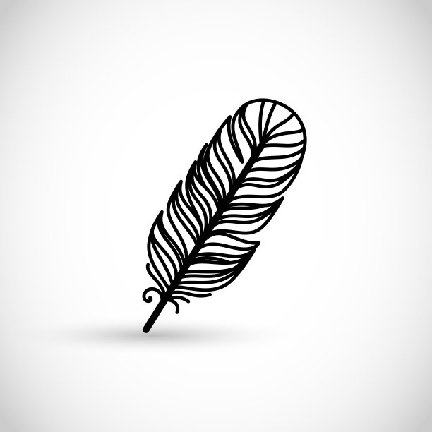钢笔墨水logo