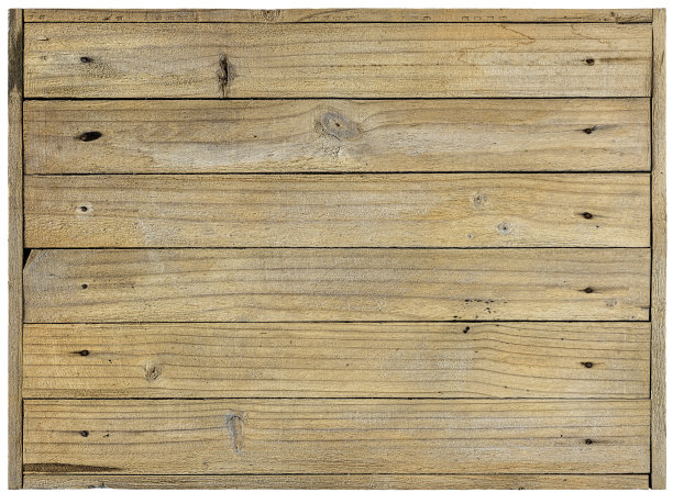 木板上生锈的钉子