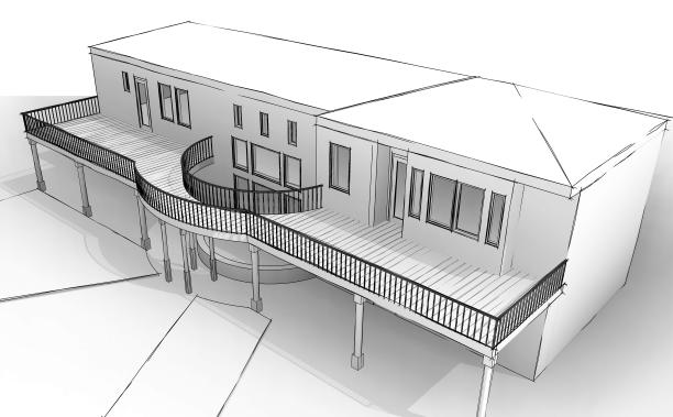 现代住宅建筑设计模型