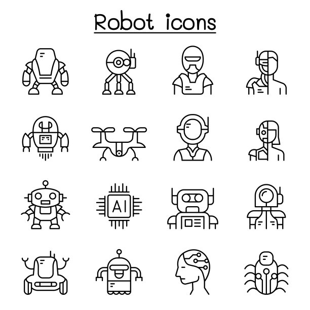 机器人logo