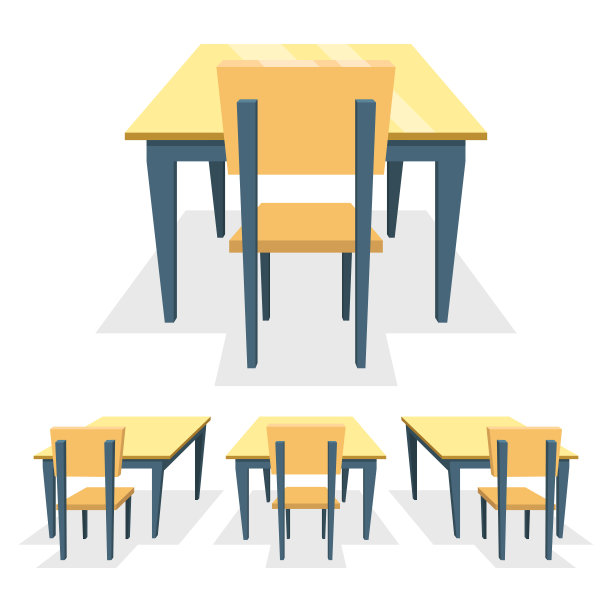 幼儿园桌椅设计