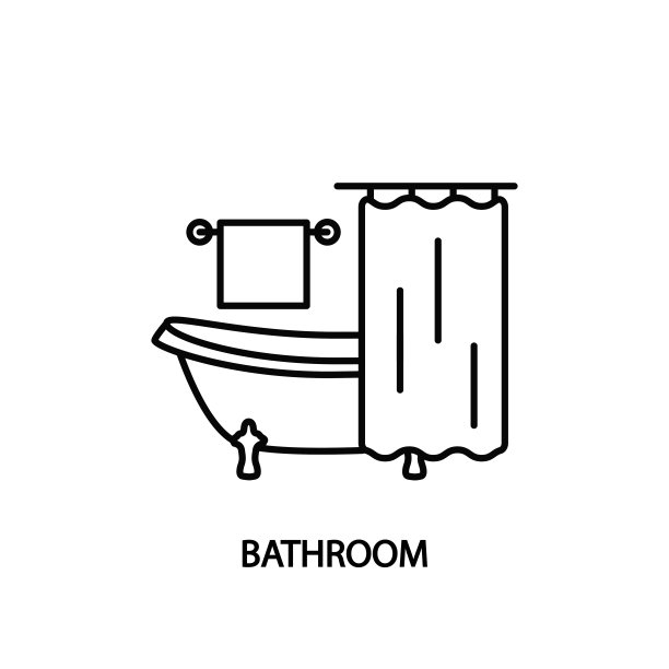 卫浴标识设计