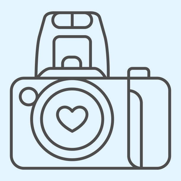 婚庆摄影logo标志