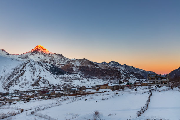 冬季山林 高清全景