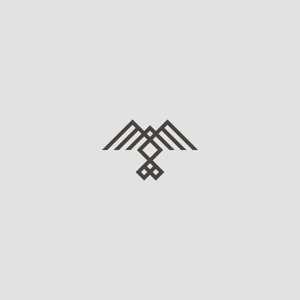 简洁鹰logo