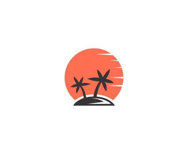 落日logo