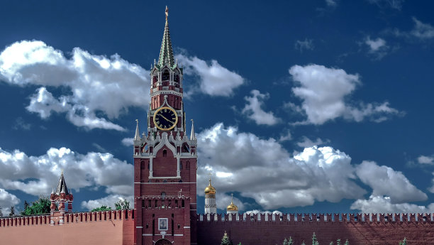 俄罗斯莫斯科红场塔楼