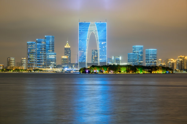 重庆城市建筑建筑景观天际线