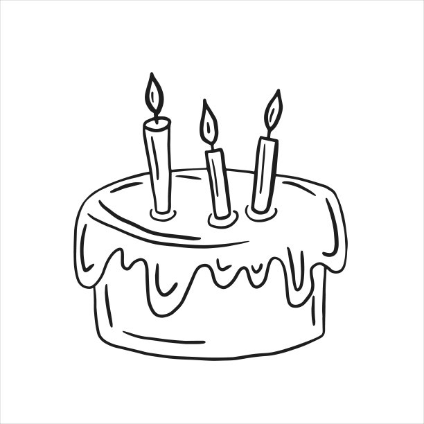 蛋糕蜡烛logo