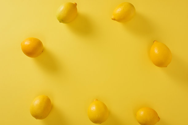 柠檬水摄影素材