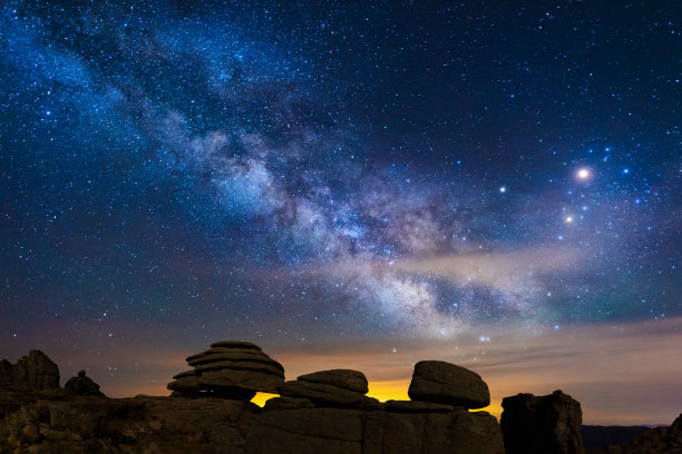 广阔的星空