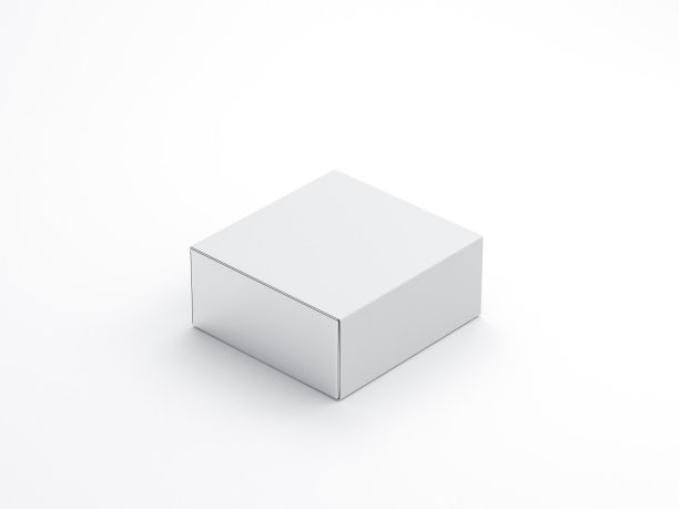 高档精美包装礼盒3d模型效果图