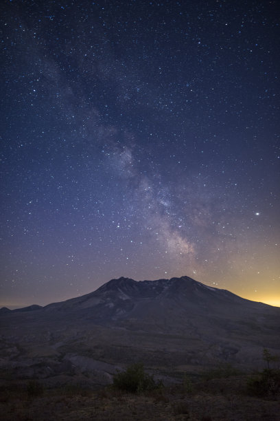 夏季银河星空