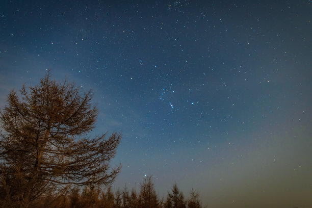 广阔的星空