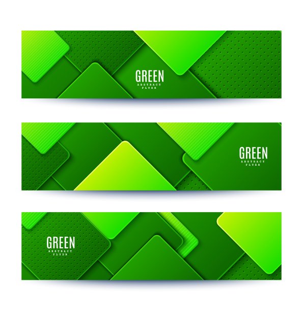 绿色几何抽象立体拼接背景高清