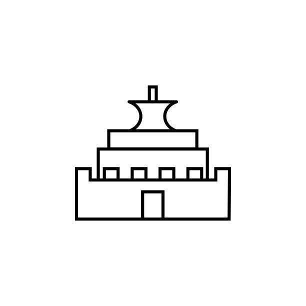 logo设计,城堡logo