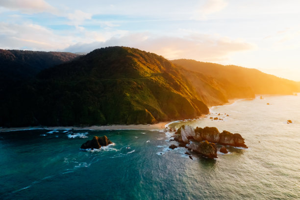 夕阳里的风景