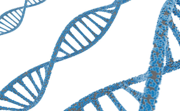 蓝色dna基因细胞医疗行业医学