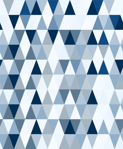 蓝色菱形几何图案背景