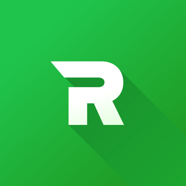 r字母设计logo