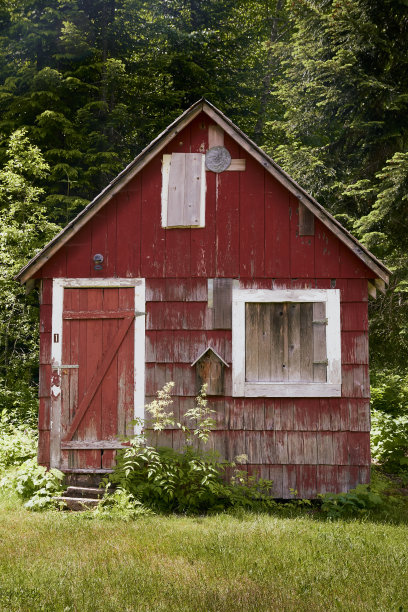 绿色小屋子