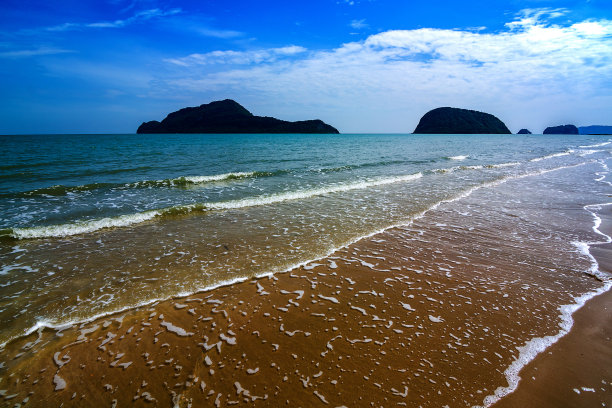 海边垂钓,钓鱼,渡假