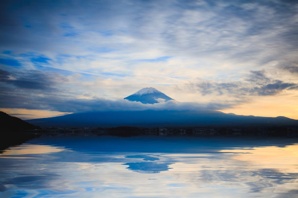 富士山下全景