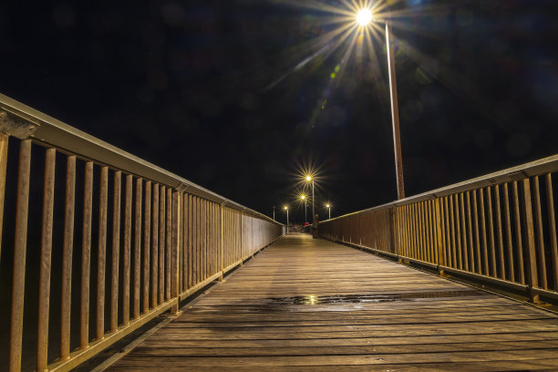 道路夜景