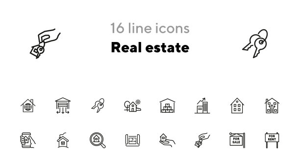 房地产icon 图标